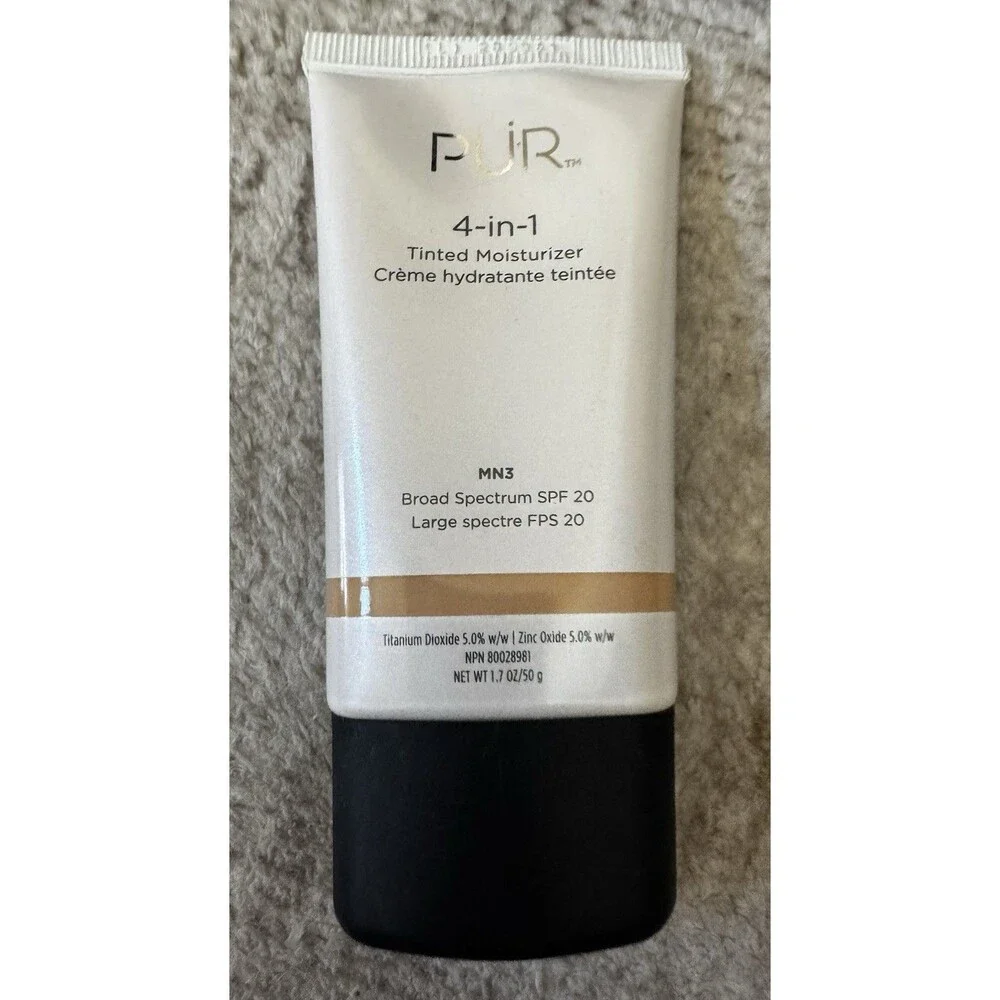 NWOB PUR 4-In-1 Tinted Moisturizer MN3 Linen / Buff by Pur Minerals for  1.7oz